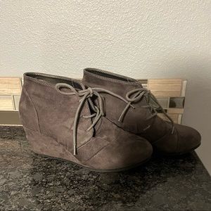 Wedge Booties 8.5
